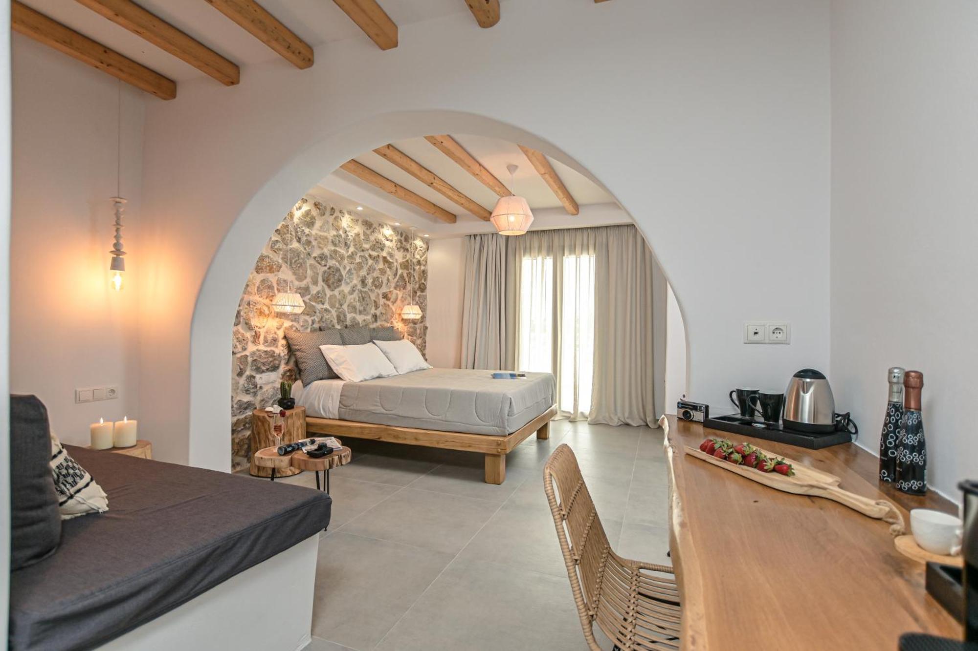 Naxos Finest Hotel & Villas Naxos City الغرفة الصورة